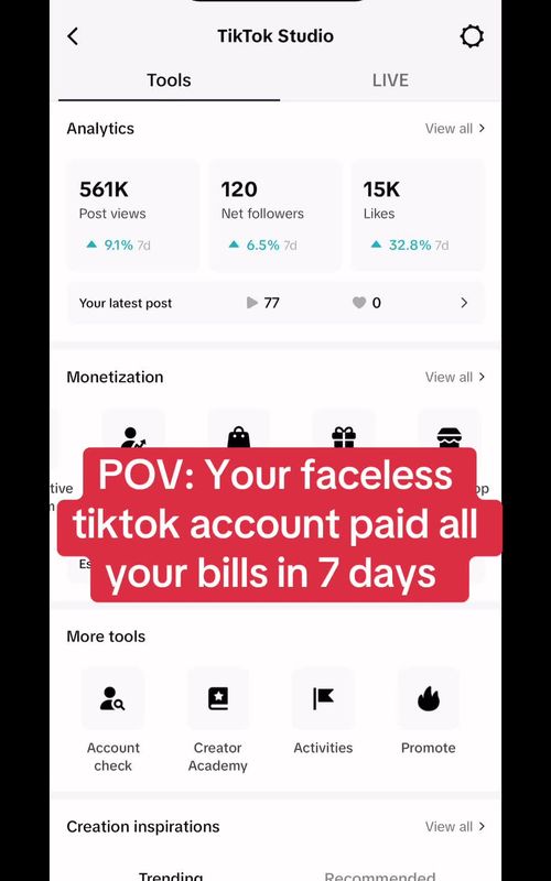 Making 3k passively on tiktok in a week is so crazy to me but it’s my reality 😭