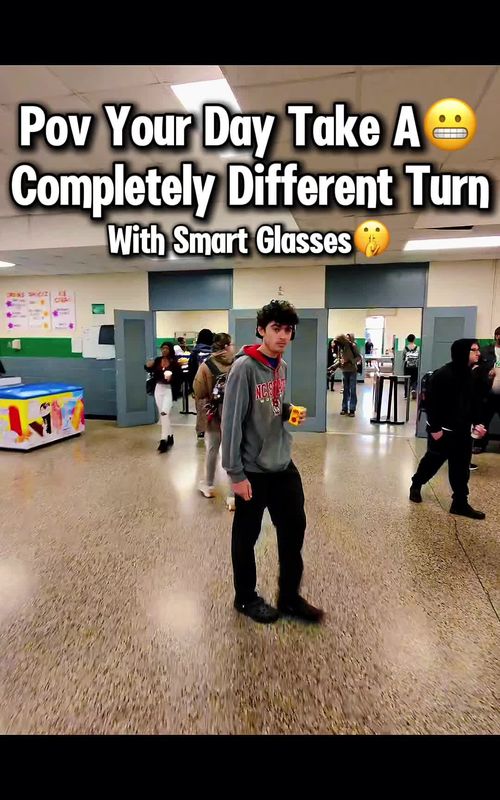 Pov Your Day Takes A 😬Completely Different Turn#trend #tiktokshop #smartglasses