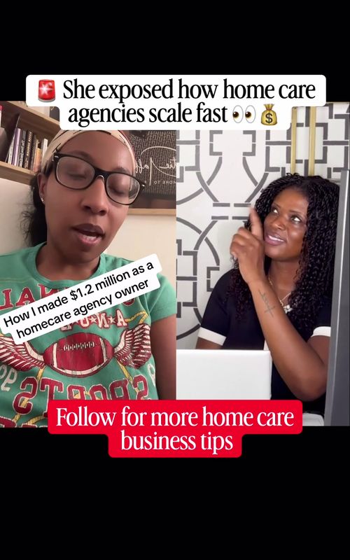 Most people think home care agencies need hundreds of clients to succeed.  But m