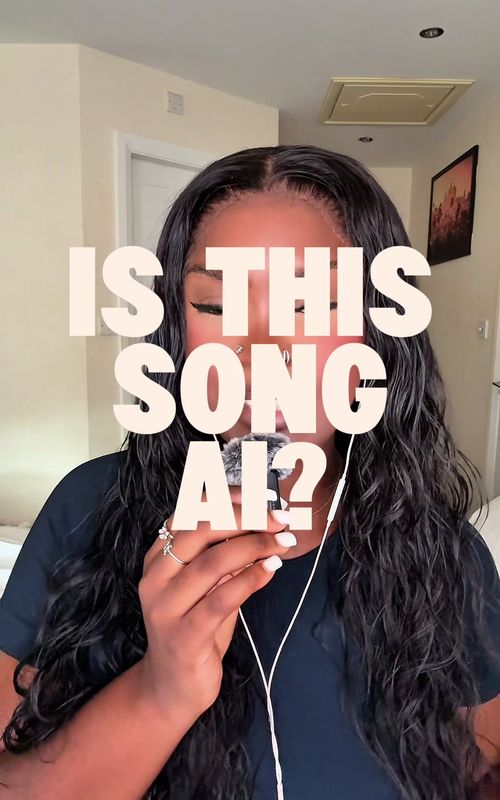 With the rise of AI music going viral, are we assuming songs that feel too perfe