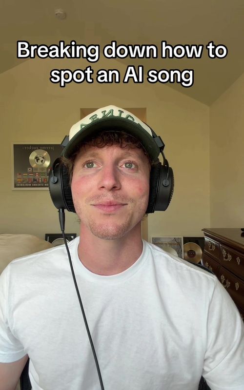 How to tell if a song is AI #musicindustry #music #aimusic