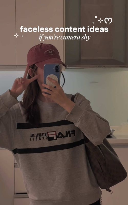 @Lily shares how she developed her social media account, without showing her fac
