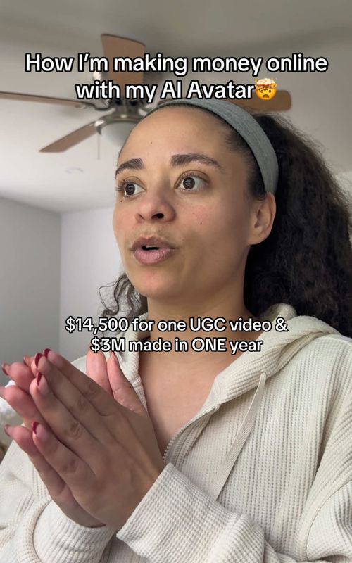 Your AI Avatar can be used for: - UGC Brand Deals - PPV Sites - TikTok Shop -