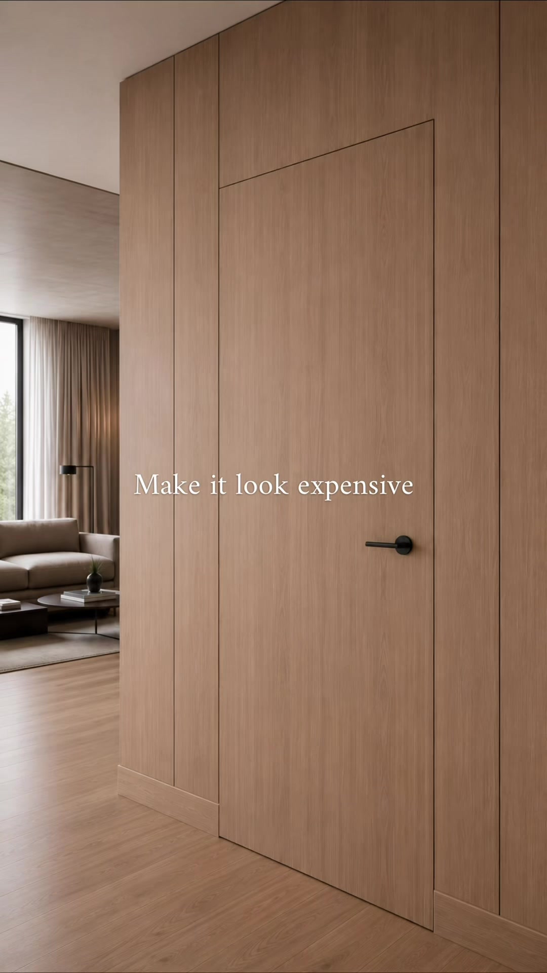 SAVE THIS FOR YOUR NEW HOME 🤍👇 7 details worth saving: 1. Flush doors   Seamle