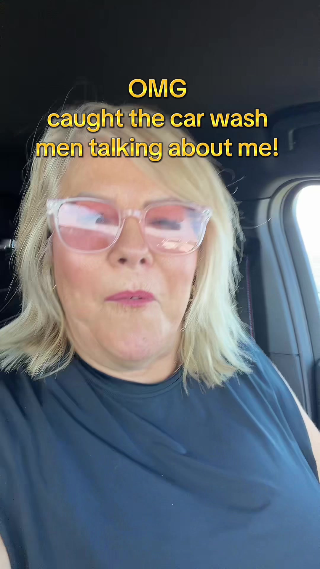 OMG!! Caught the men in carwash talking about me!! 1200 minutes free transition 