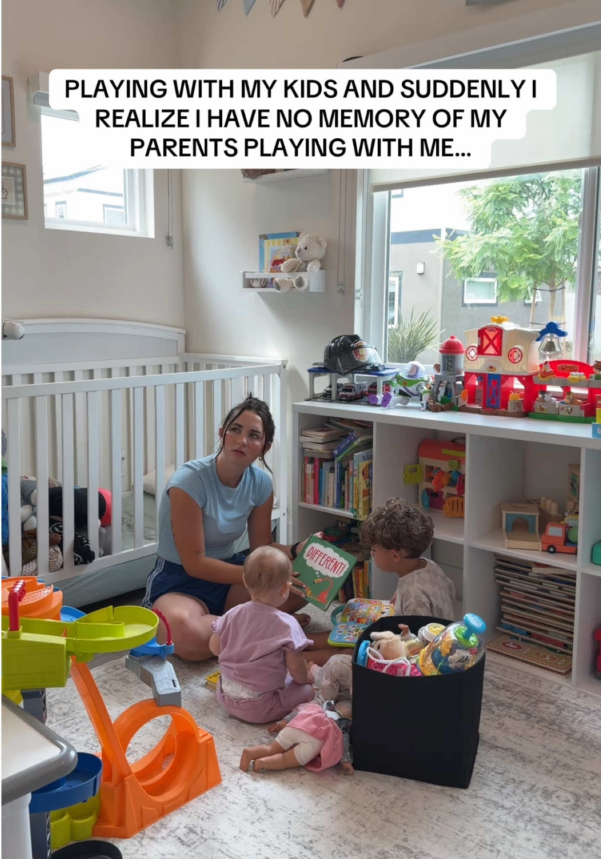 are they never gonna remember these moments 😢 #momcontent #MomsofTikTok #momof2