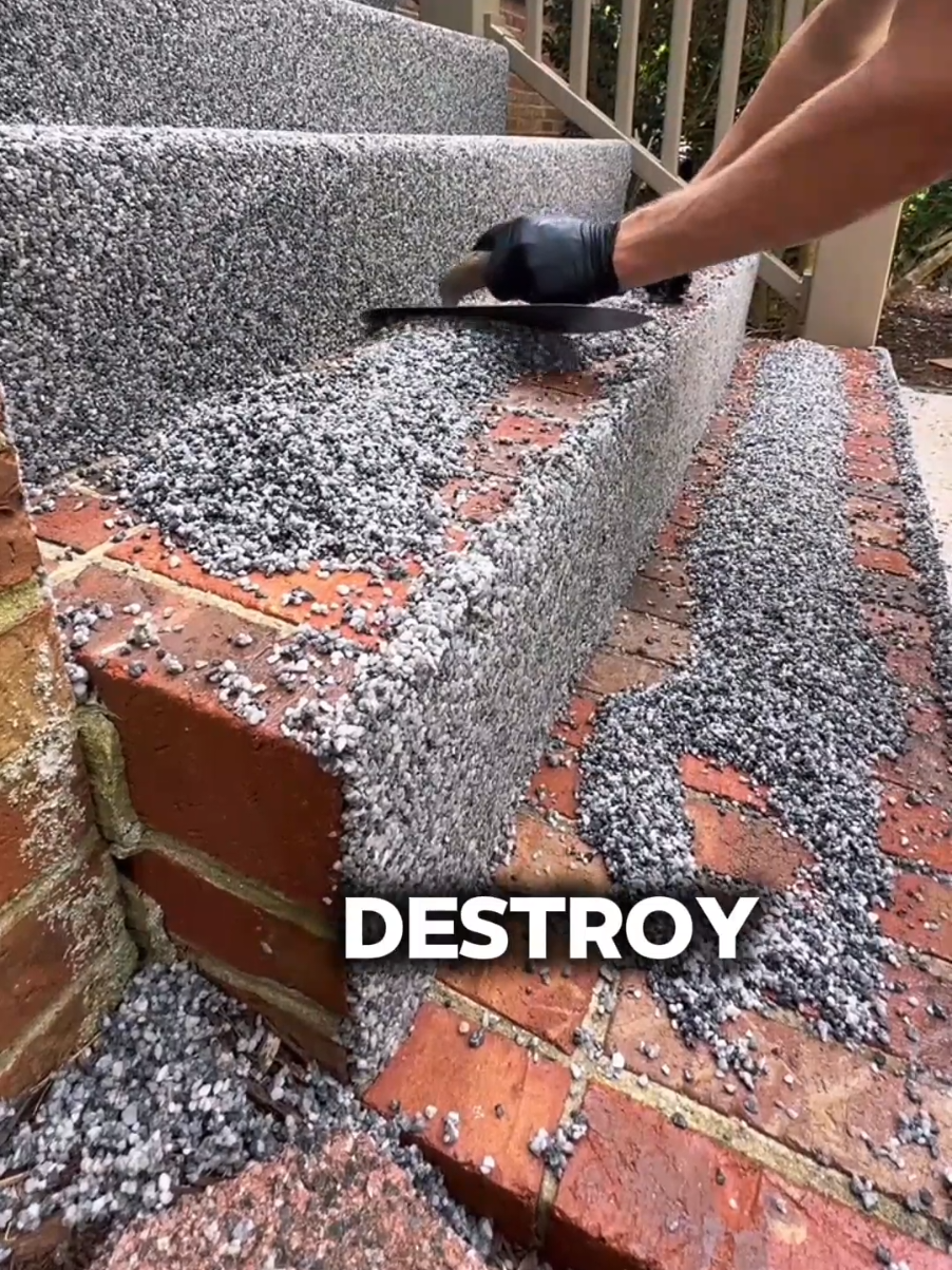This staircase transformation looks completely INSANE. 😳 Instead of demolition,