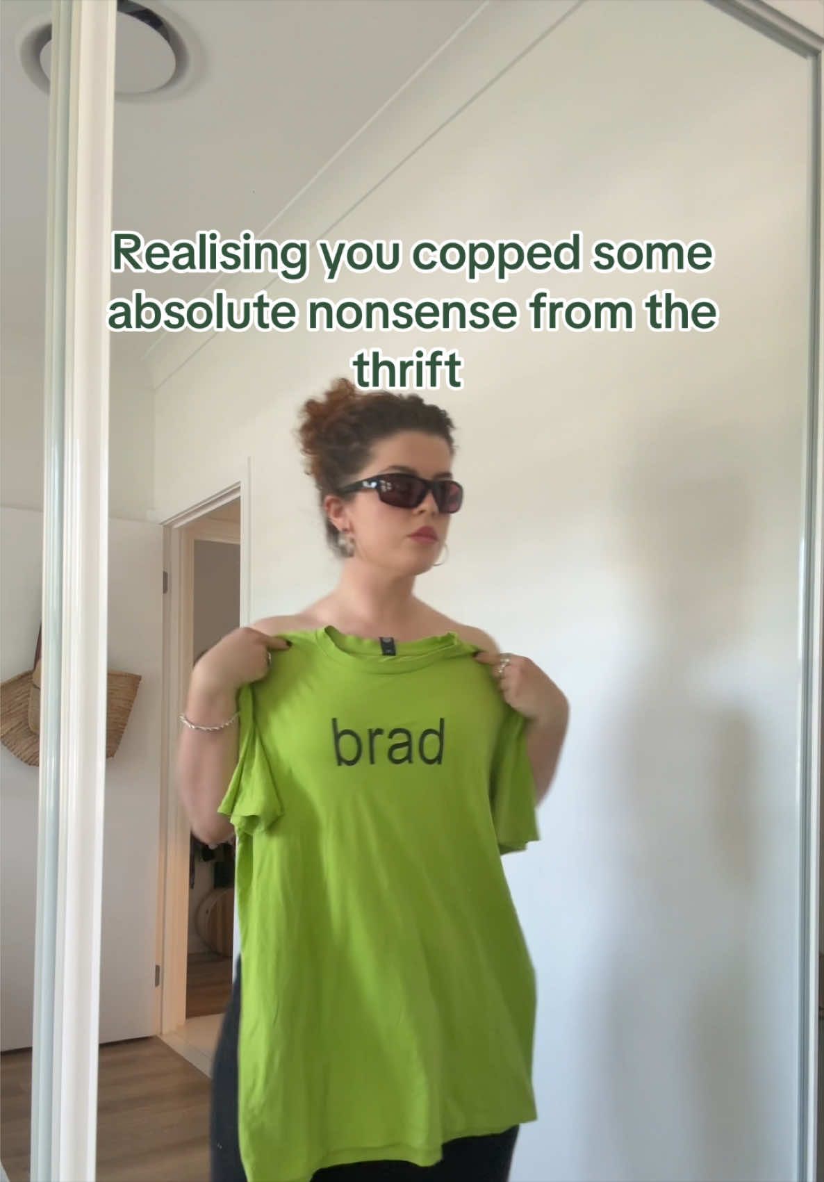 Might need some style tips for this one #fashioninspo #thrifthaul #thrifting #br