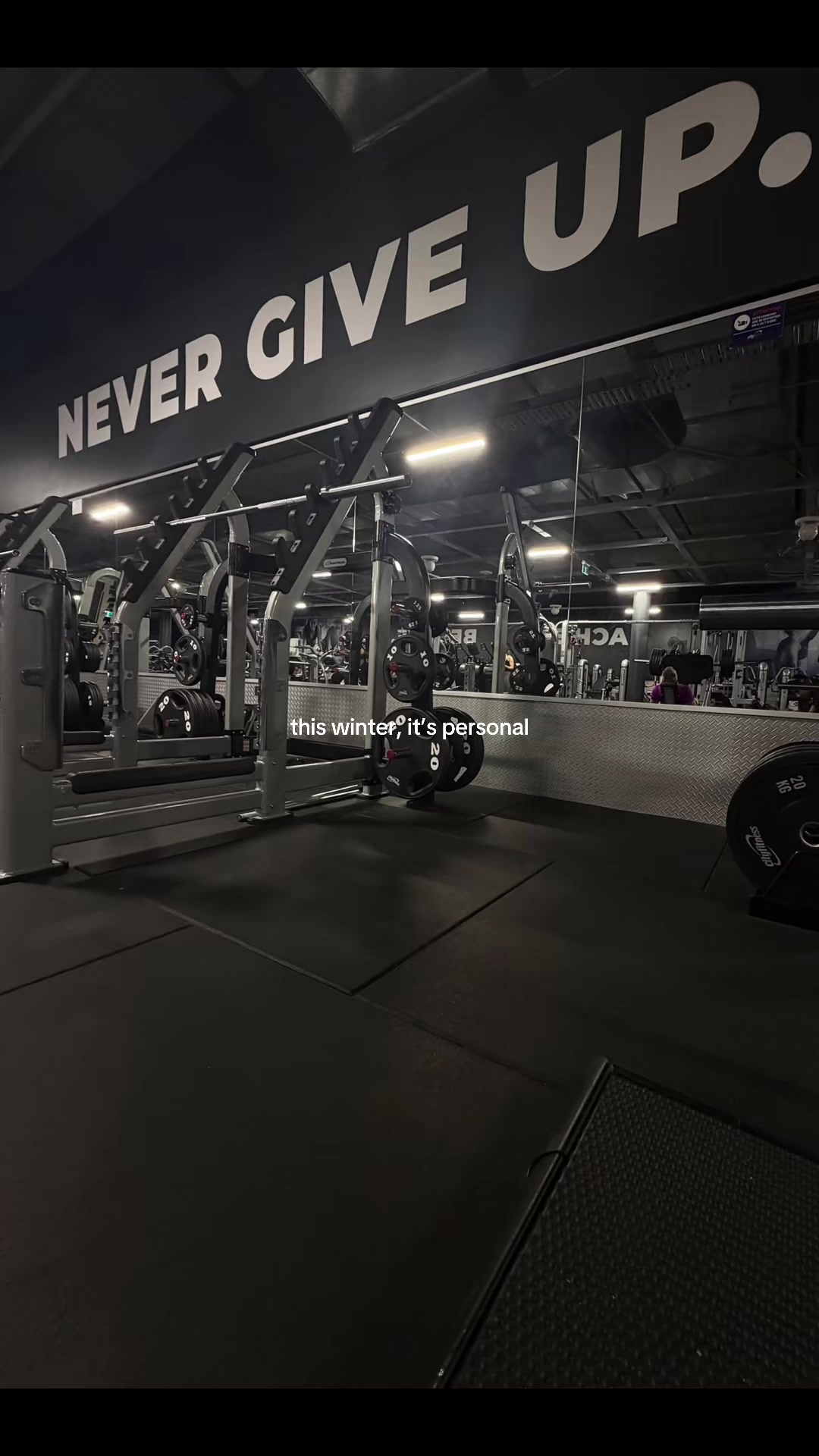 lock in or get left #gymmotivation #GymTok #gymgirls #winterarc #fypシ゚viral