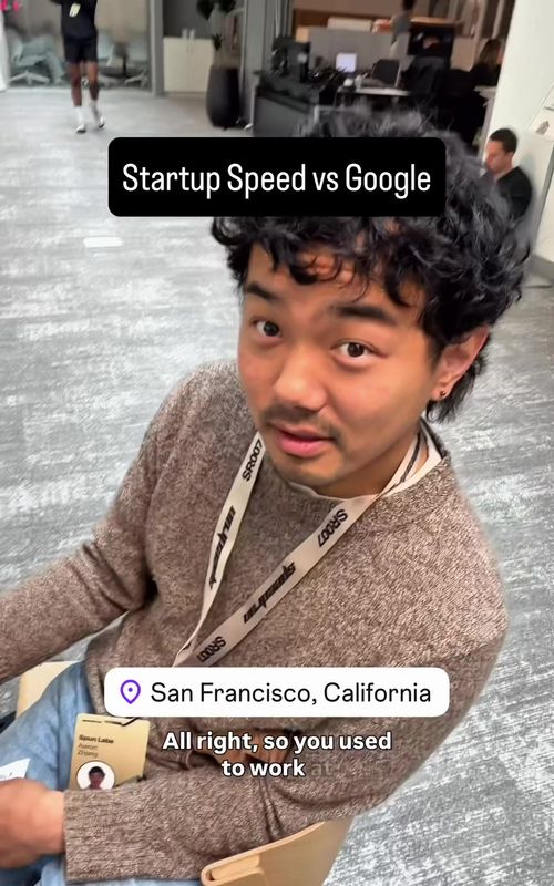 Left google to start his own company  #founder #startups #ai #Tech #founders