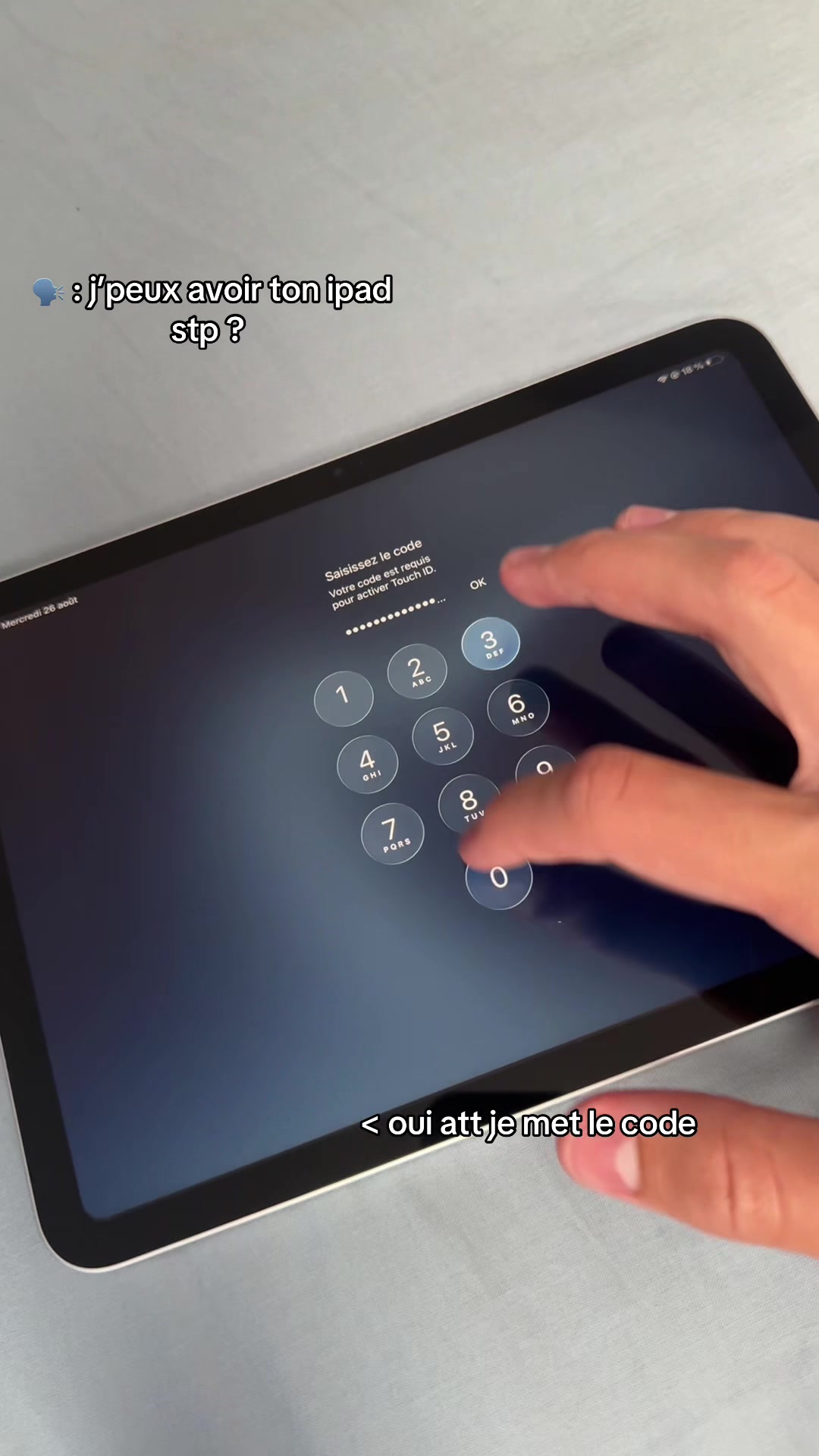 On connaît tous une personne comme ça 😓 #ipad #fyp