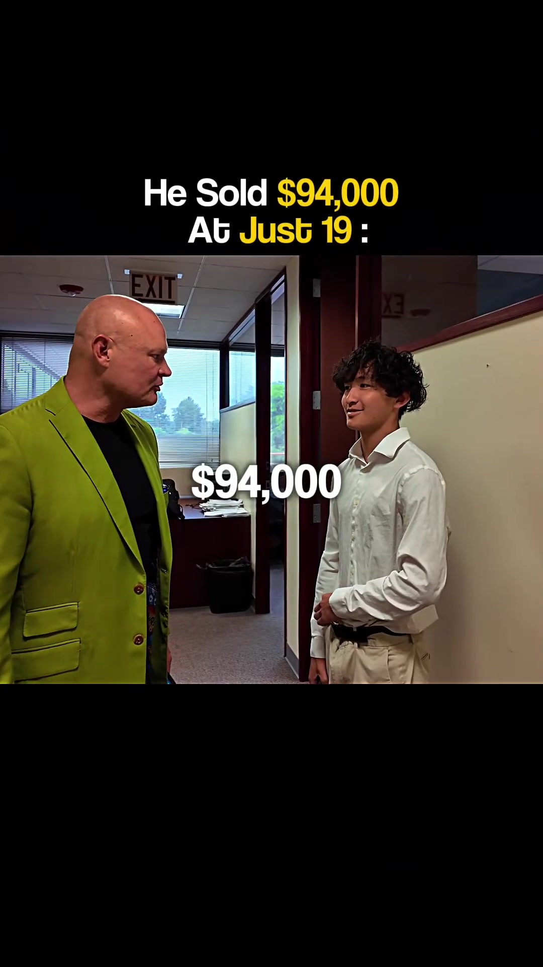 He Sold $94K at Just 19 @Shawn Meaike  . #motivation #money #business #entrepren