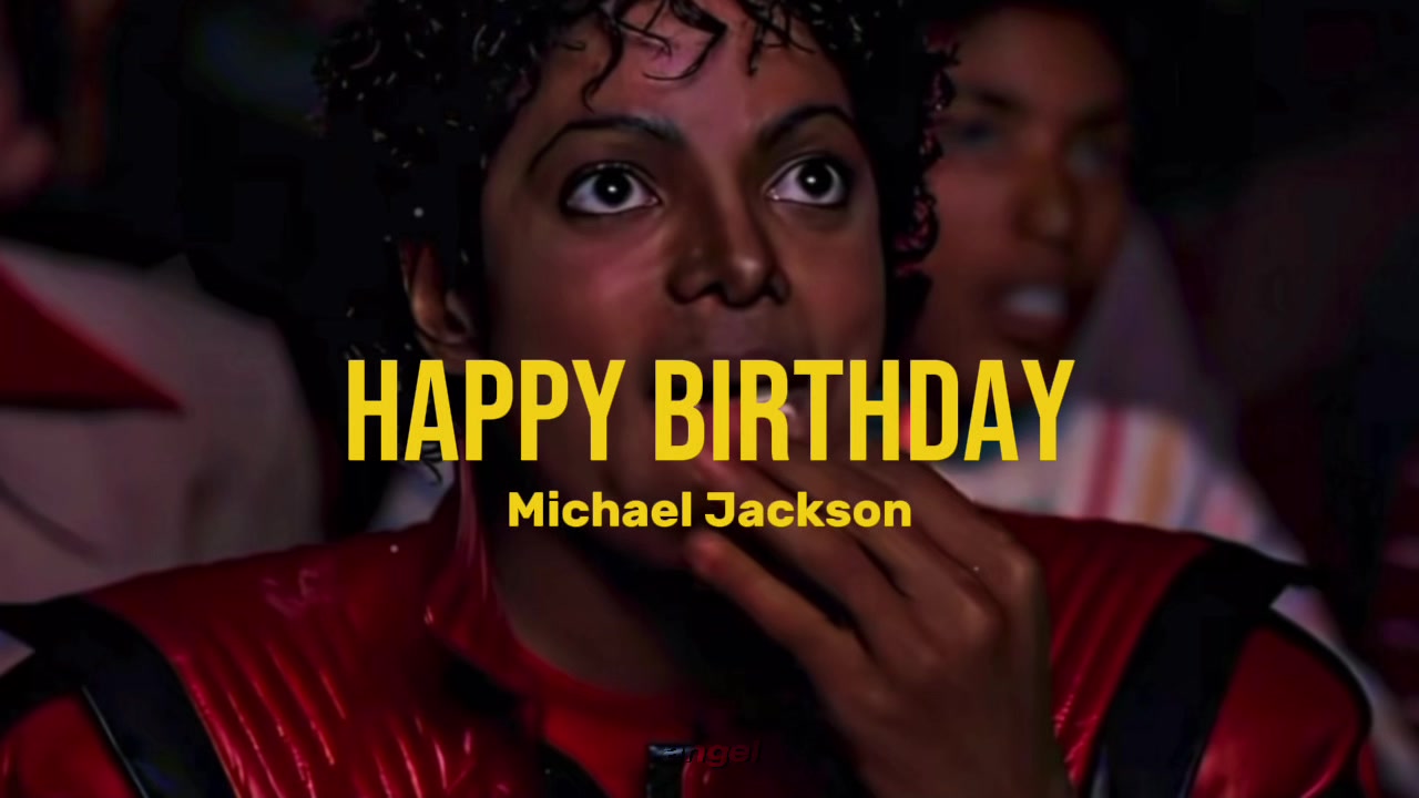 It’s a wonderful day! Happy Birthday Applehead, I love you 🤍🎂#michaeljackson #