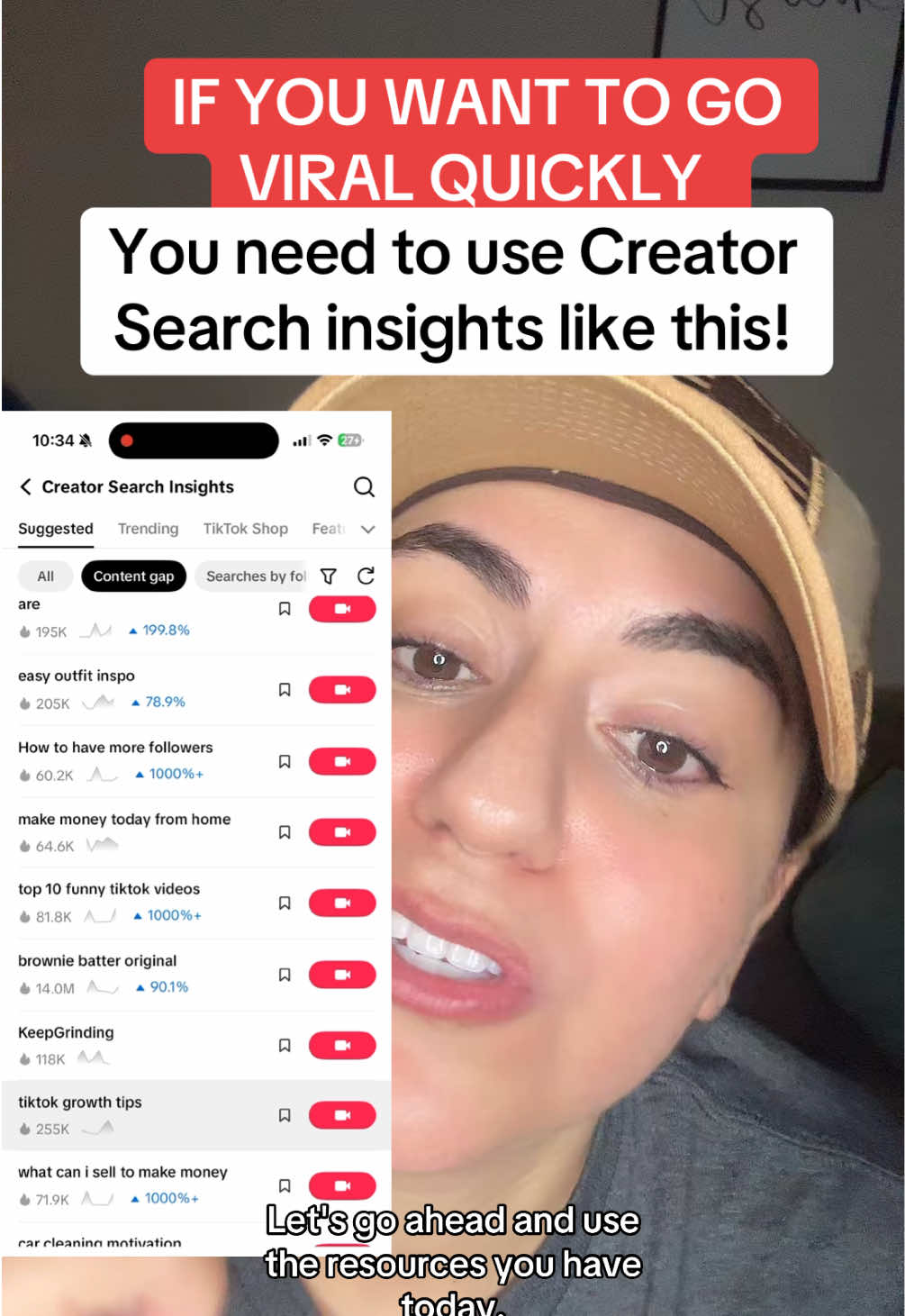 If you want to go viral quickly, you need to use this tutorial on creator search