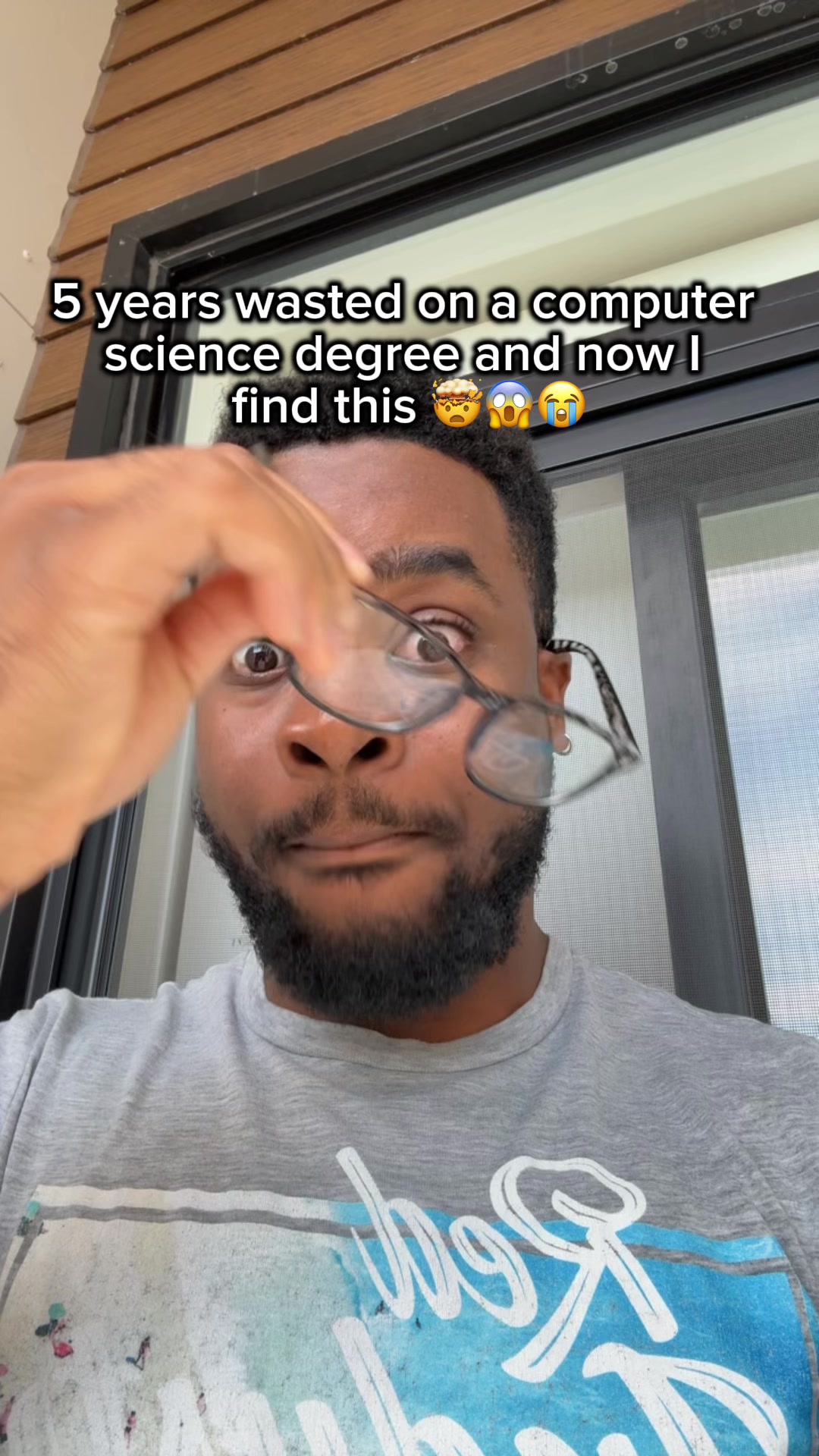 5 years wasted on a CS degree and now I find this 😩😭  #vibecoding #coding #Tec