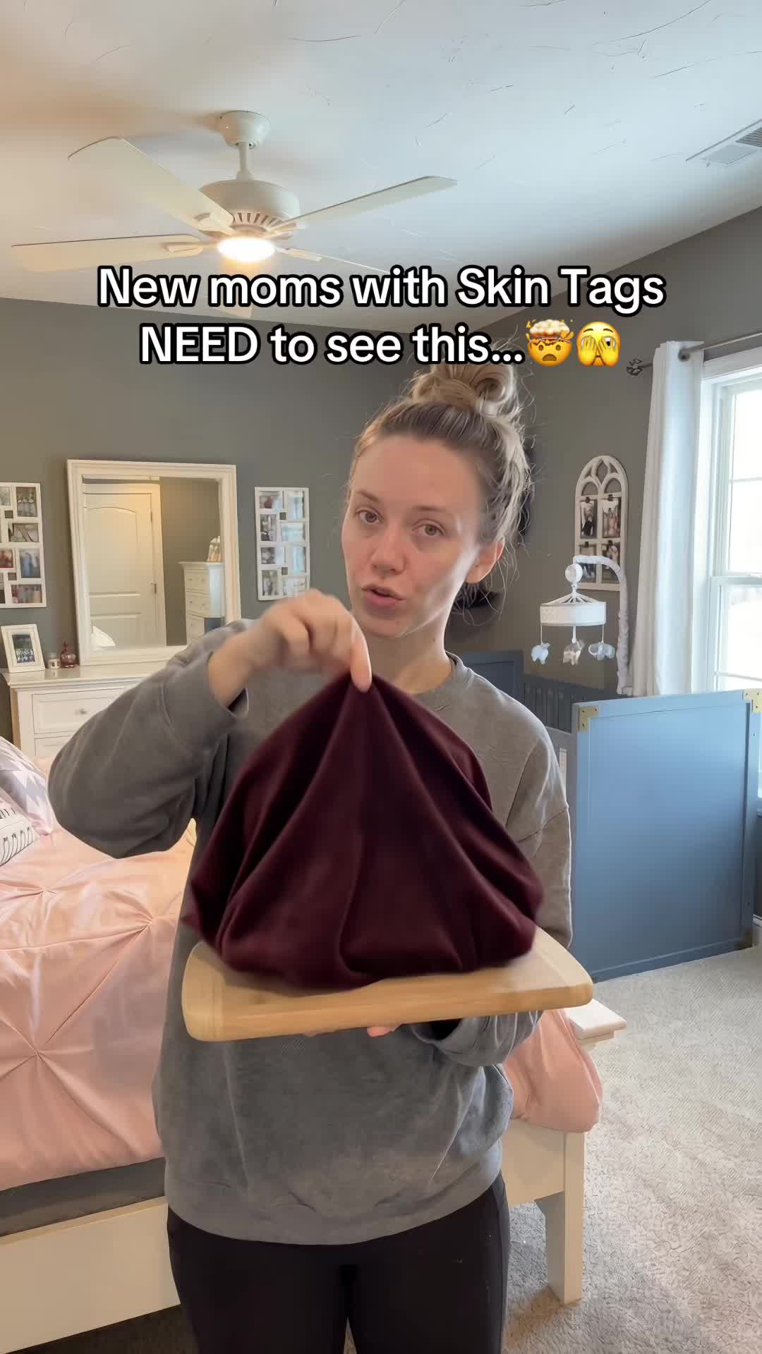New moms with SKIN TAGS NEED to see this…🫣🤯 #newmom #skintags #skintagremoval 