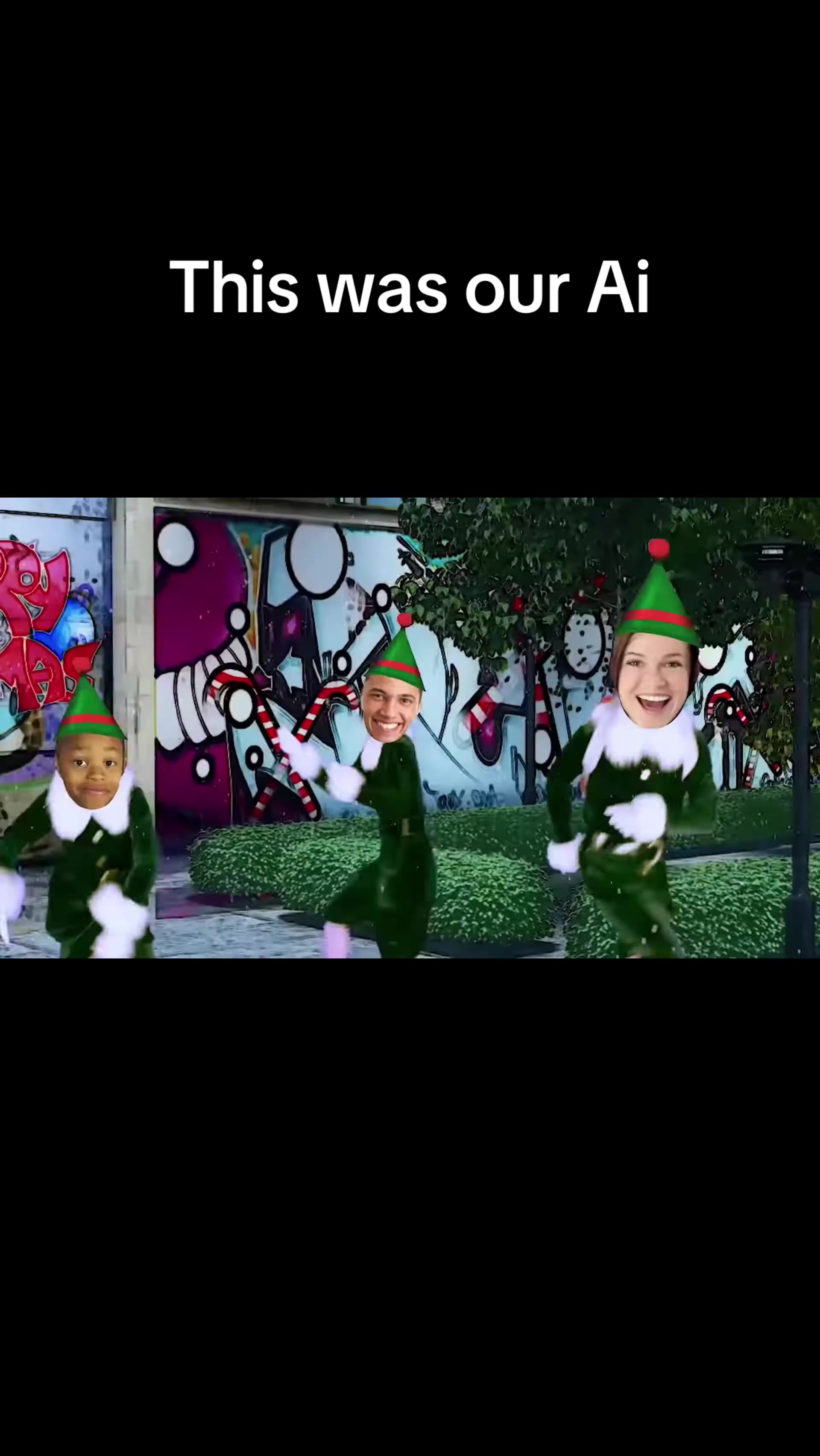 AI of our time 🤣 #elfyourself #christmas #nostalgia #ai #ia 