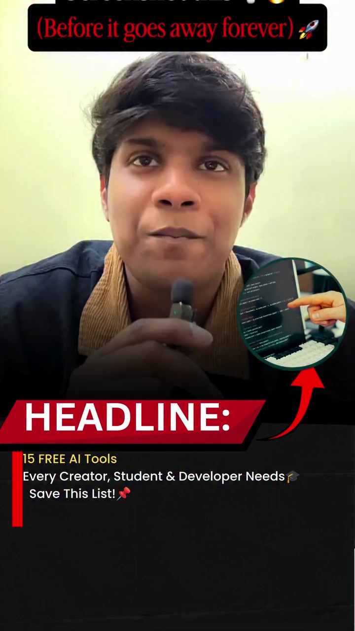 A viral video is drawing attention after highlighting a collection of AI tools d