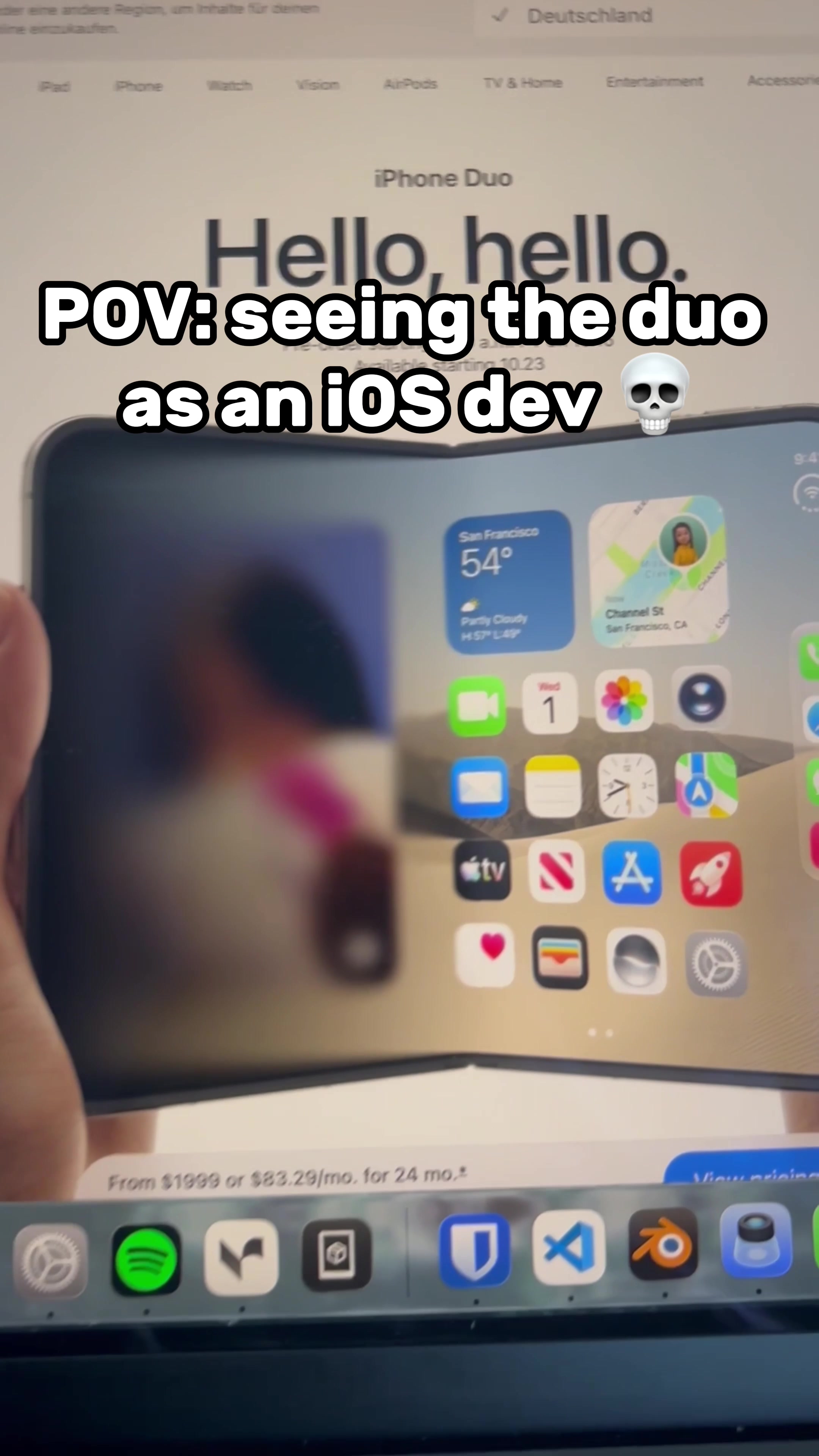 Hell nah 😭#ios27 #iosdev #developer #appstore